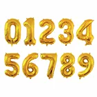 Number Birthday Amazon Hot Sell 32 Inch Aluminum Foil Number Balloon For Birthday Party Decoration