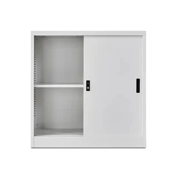 Office customized 2 door 1 layer vertical metal file cabinets Document cupboard  Metal  Filing Cabinet with Shelves