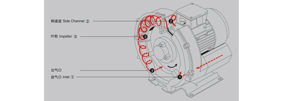 Ring Blower, 120W, 220V - detail 14