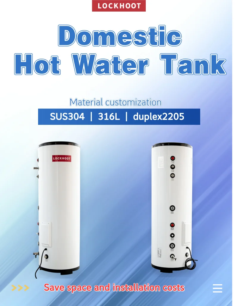 Air Source Heat Pump, 600L, Stainless, Steel, Solar - detail 14
