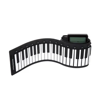 Electronic Roll Up Piano With Built-In Speaker S5088 Silicon Flexible Electric Piano Children'S Toys 88-Key Digital Piano