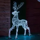 Decoration Lights Led Decoration Light 3D Factory Best Selling Decoration Reindeer Led Motif Lights For Outside