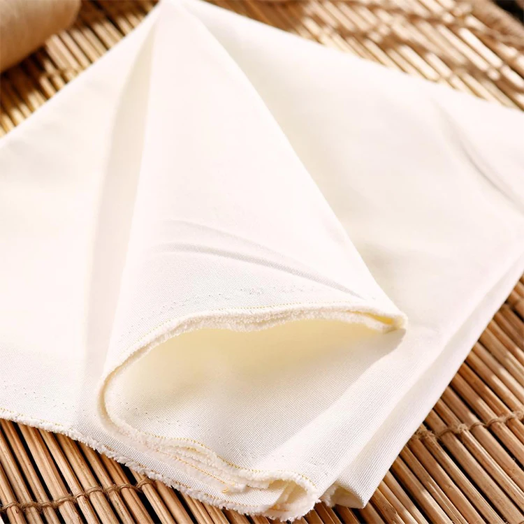 100% Cotton Home Textile COMBED Plain Woven Garment Anti-static Cotton Canvas Print Fabrics