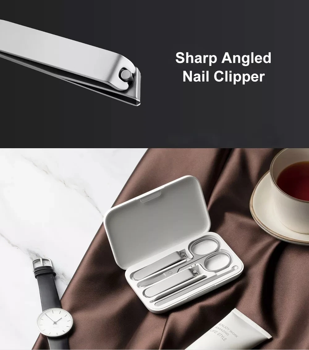 xiaomi mijia 5 piece nail clipper set-4