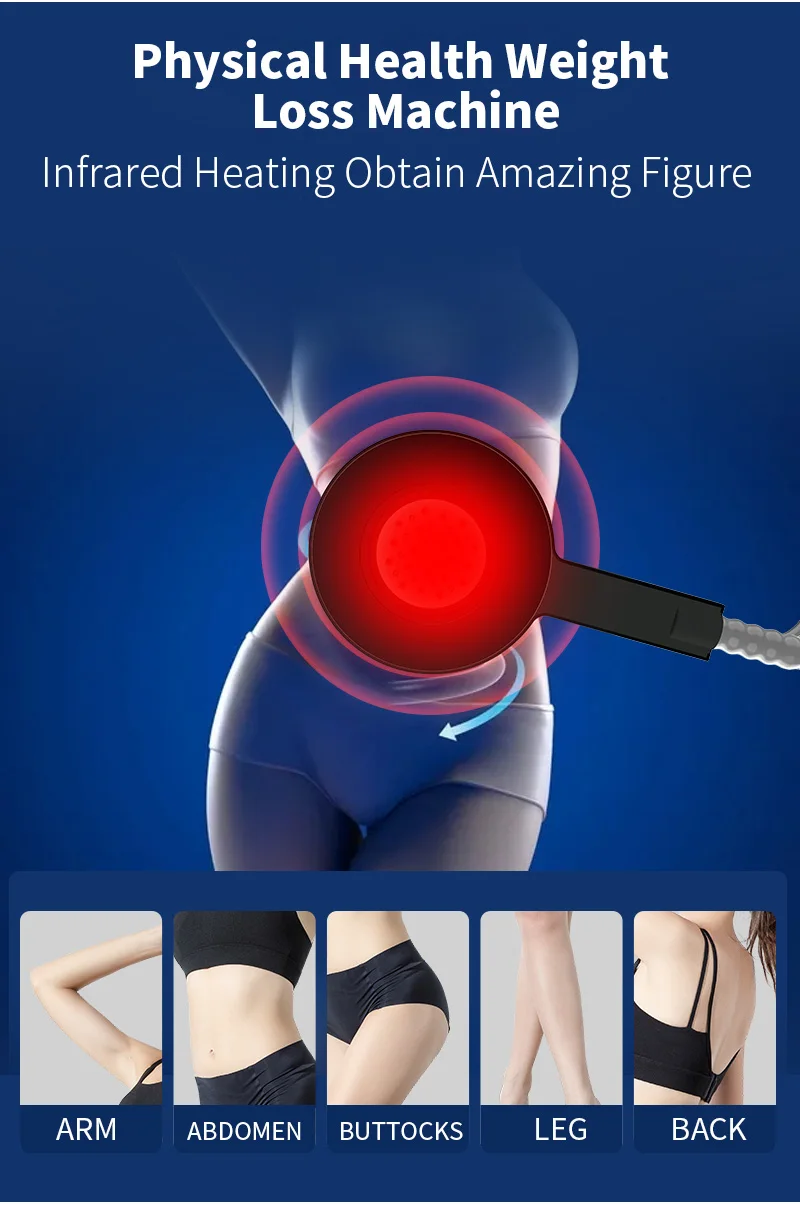 Vertical Infrared Magnetic Slimming Machine Body Massager Muscle Stimulator