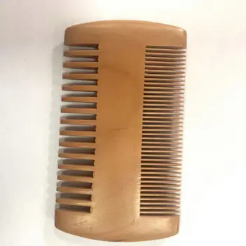 Wholesale Hair Pick Afro Custom Gold Biodegradable Wide Tooth With Handle Walnut Wooden And Natural Soft Goat Comb