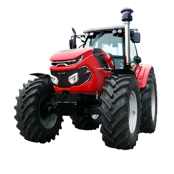 Agricultural Equipment Farm Tractor 4x4 185hp 4wd Wheel Farm Tractor With Cabin