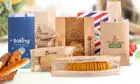 Food Small Machine Paper Bag Machine Manufacturer WFD-400A Automatic V-Bottom Food Paper Bag Small Machine