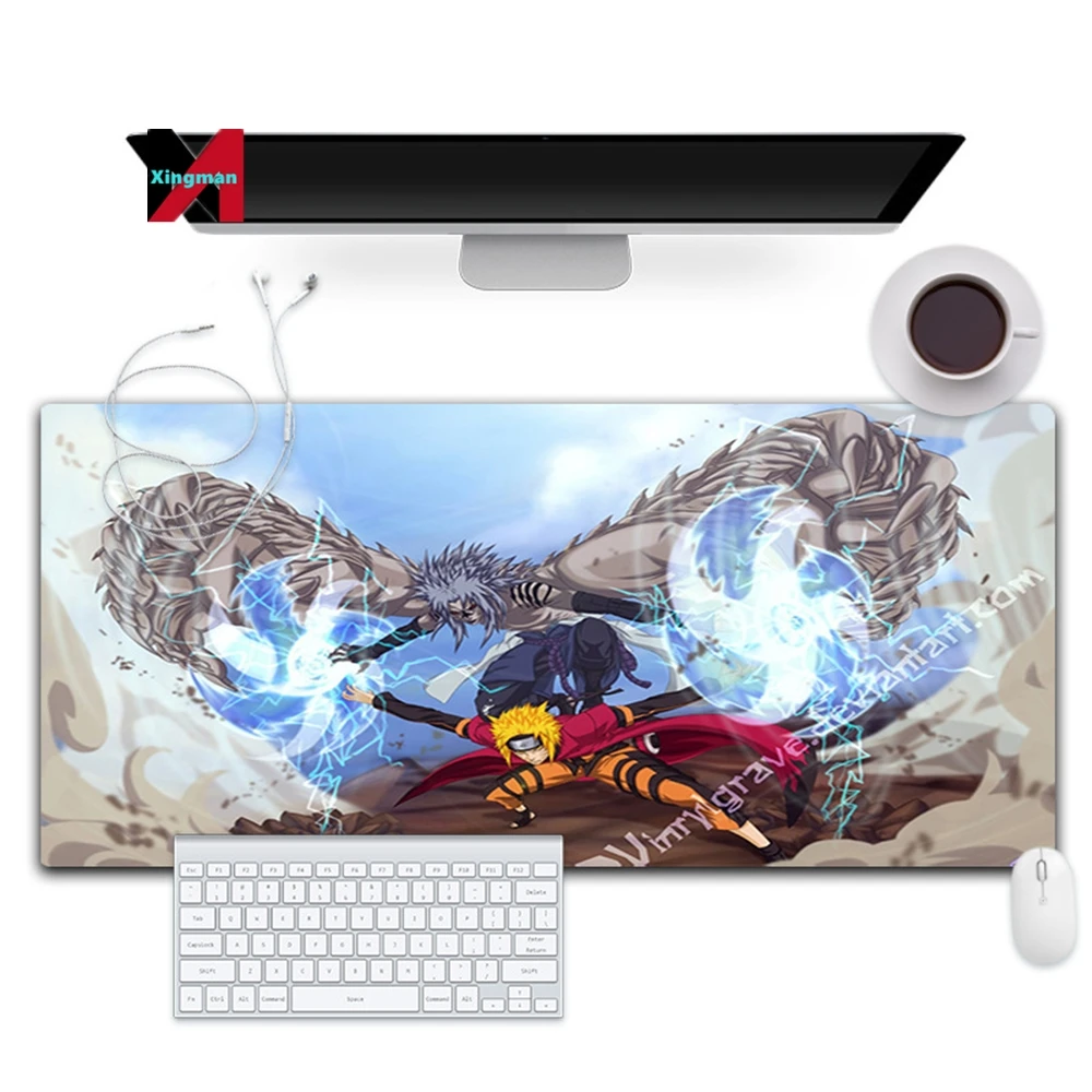 naruto mouse pad with wrist support