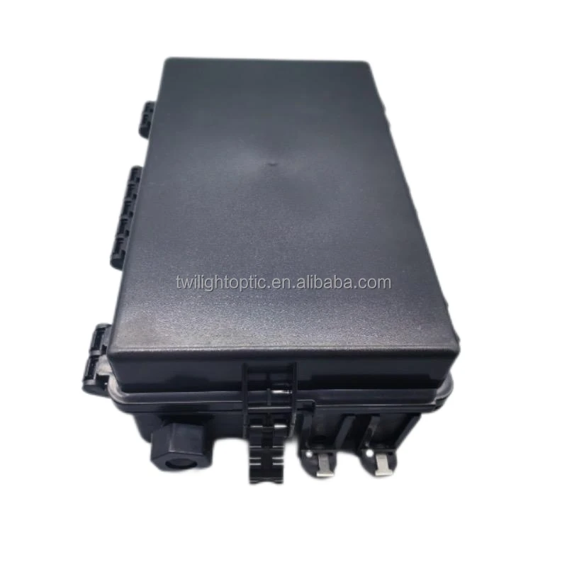 Outdoor Aerial Hanged Inline Type Aerial Splitter Fiber Closure with 1:4 1:8 1:16 Cassette Type Splitter with SC/APC Connectors