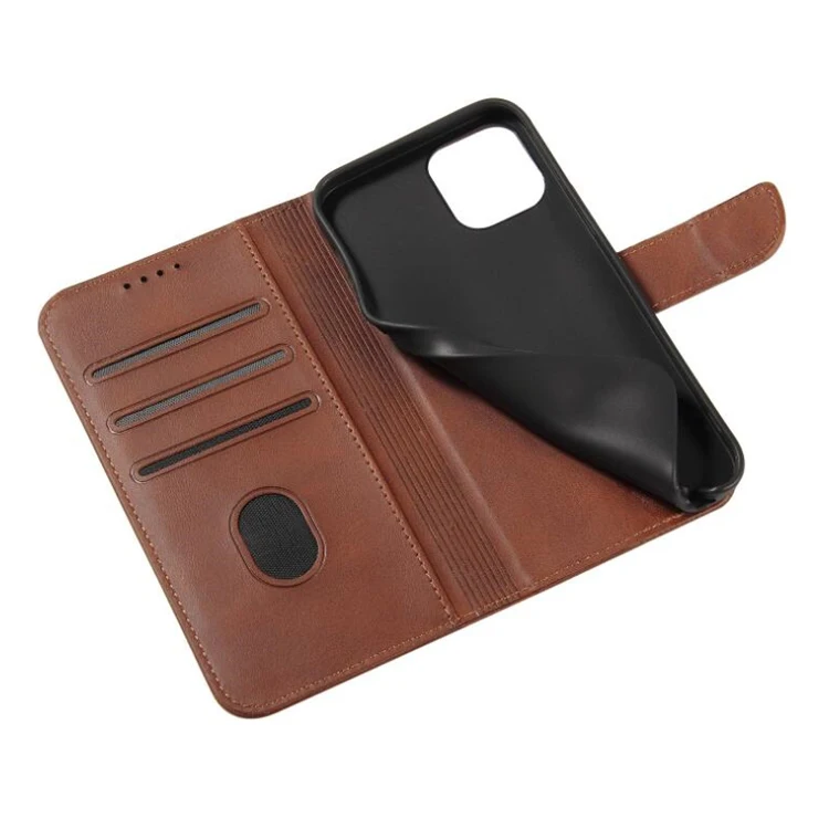 PU Leather Cell Phone Accessories Case Wallet mobile Phone bag With Card Holder