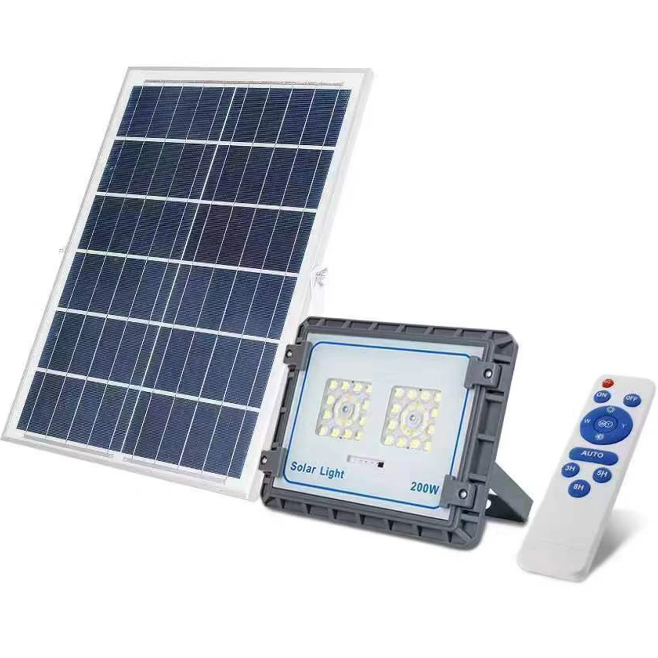 Factory cheap wholesale solar power 200W 400W 600W solar LED floodlight with remote control