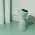Pump New 3 Work Modes Portable And Multifunctional Hand Free Breast Pump With Pause And Memory Function - Light Green