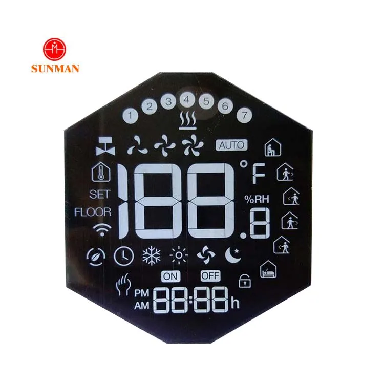 lcd tft display hexagonal free sample