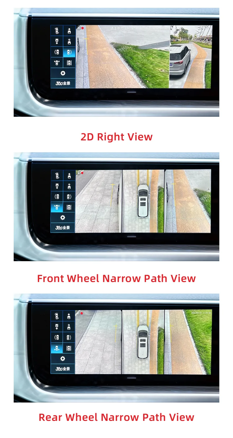 Wemaer 360 Degree Bird View Rear Car Panoramic Camera System AHD for Hyundai Creta Venue Exter Alcazar Tucson factory