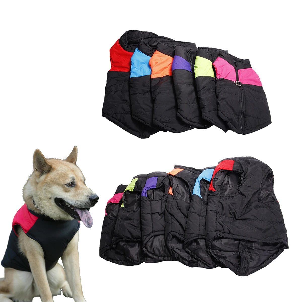 Waterproof Dog Puppy Jacket Vest Winter Warm Pet Coat Clothes Ropa Para Perros 