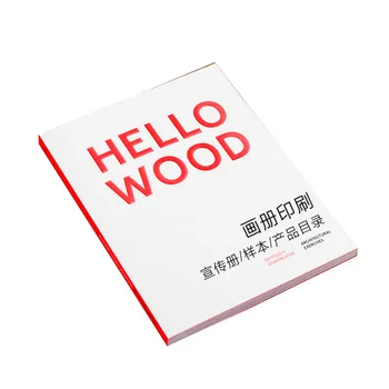 High Quality Catalogue Book Instruction Brochure Flyer Pamphlet Printing Made from Cardboard Material