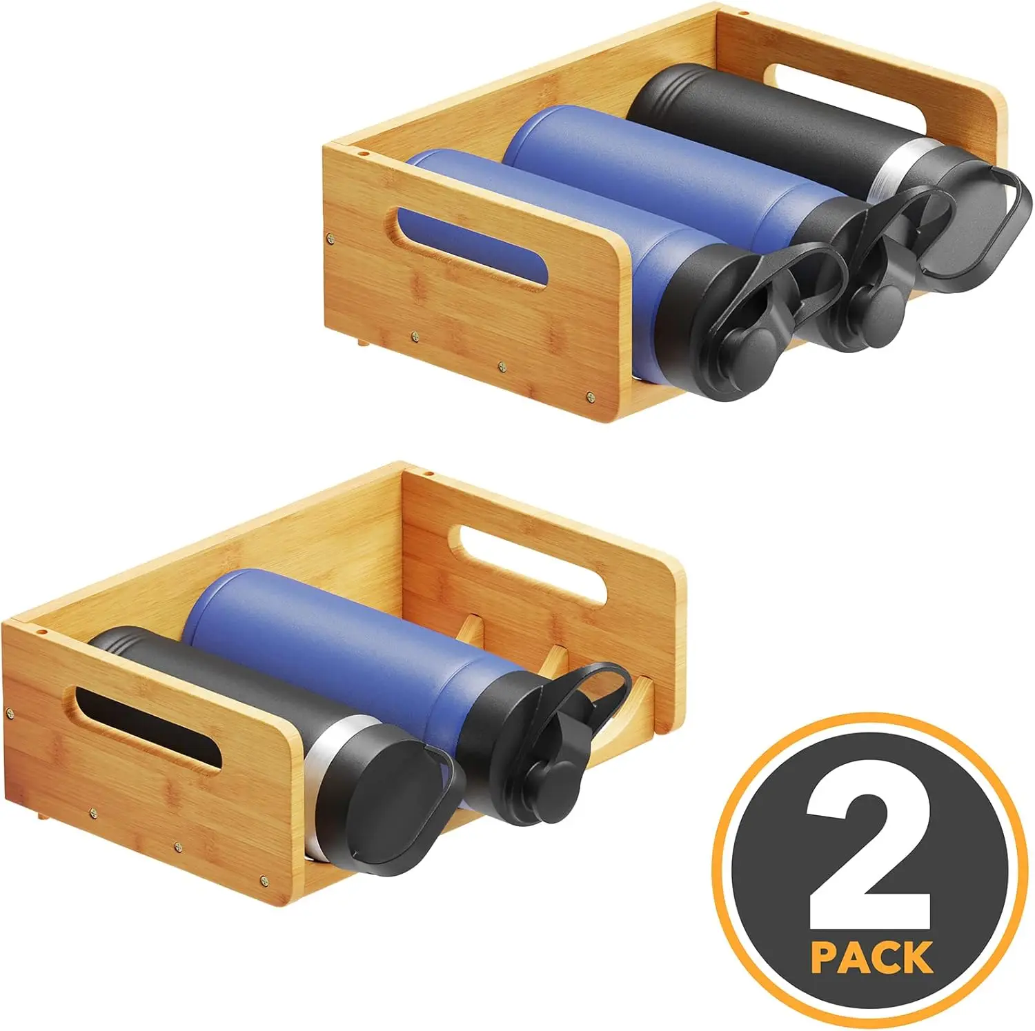 stackable storage rack for tumblers cupstravel mugs-11