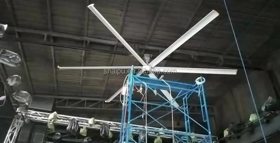 Electric Industrial Ceiling Fan, 16ft, HVLS - detail 42