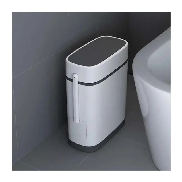 Popular Modern Induction Electric Smart Dustbin desktop trash can Automatic Smart Trash Can mini trash bin