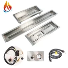 Fire Stainless Steel Fire Pit Burner/Natural Gas Outdoor/Indoor Fire Pit Kit