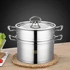 Steel Pots Silver Amazon Heavy Duty Stainless Steel Cooking Pots Sets Stock Pots 26CM