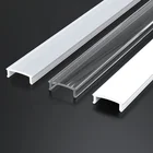 Led Corner Profile Customized Length PMMA Opal Cover Cabinet Wardrobe 1/2/3M Corner Light Led Profile Aluminum Channel//