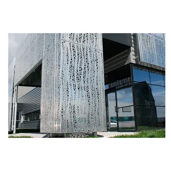 Alucobond Aluminum Perforated Wall Cladding Panel Curtain Wall Facade