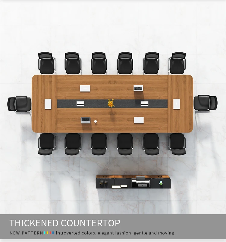 Hyz31 Wood Modern Office Furniture Conference Table Design Large
