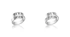 Sterling Silver Rings Joycuff 925 Sterling Silver Rings Custom Letter Ladies Rings
