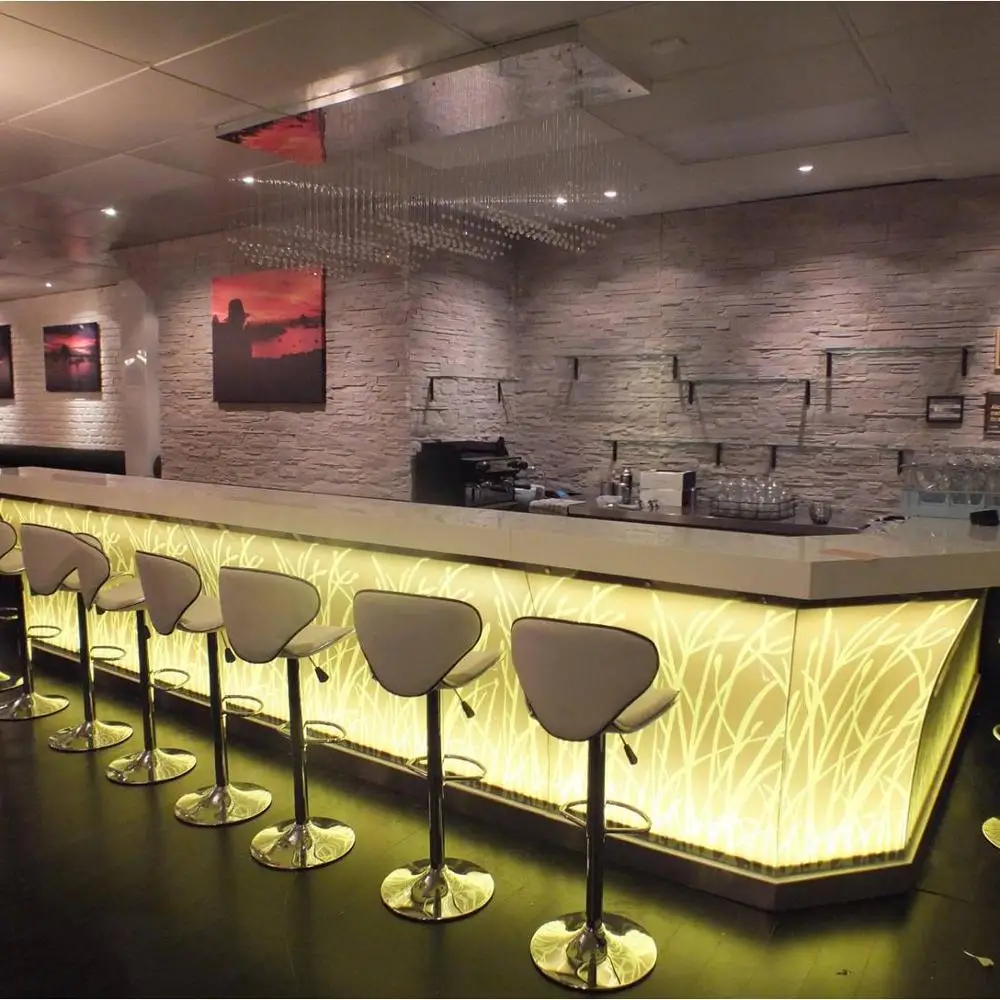 Nightclub Furniturecafe Bar Counter Ideas Illuminated Led Stone Bar Counter  - Buy Stone Bar Counter,Illuminated Led Bar Counter,Cafe Bar Counter Ideas  Product on Alibaba.com