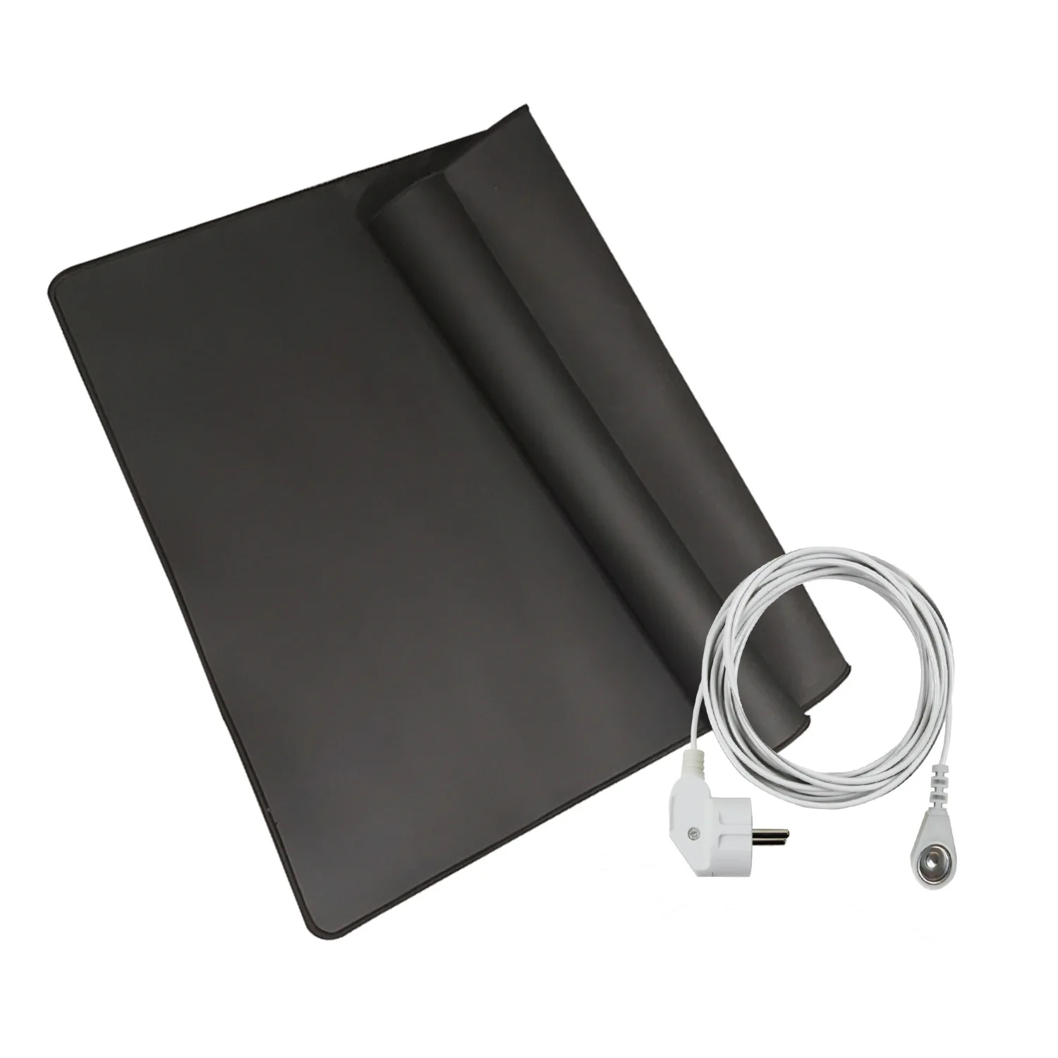 Esd Conductive Yoga Connector Sleep Grounding Mat Kit Therapy Earthing