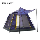 Family 2021 Luxury Big Double Layer 8 Persons Waterproof Outdoor Family Camping Glamping Tents For Sale