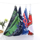 Towels High Quality Microfiber Waffle Custom Golf Towels With Hook