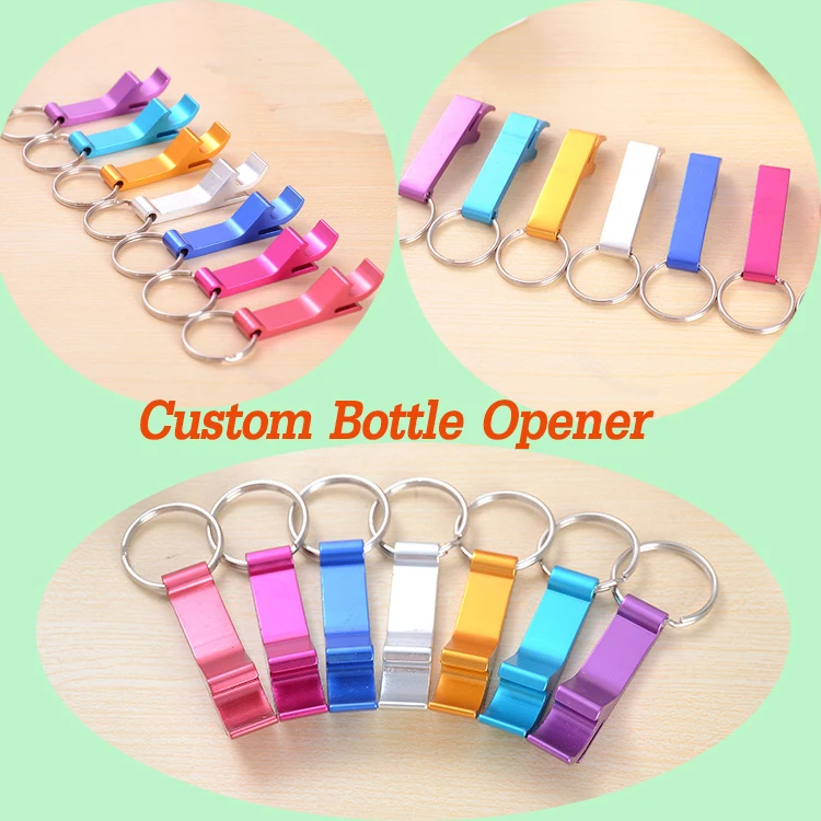 metal beer bottle opener keychain