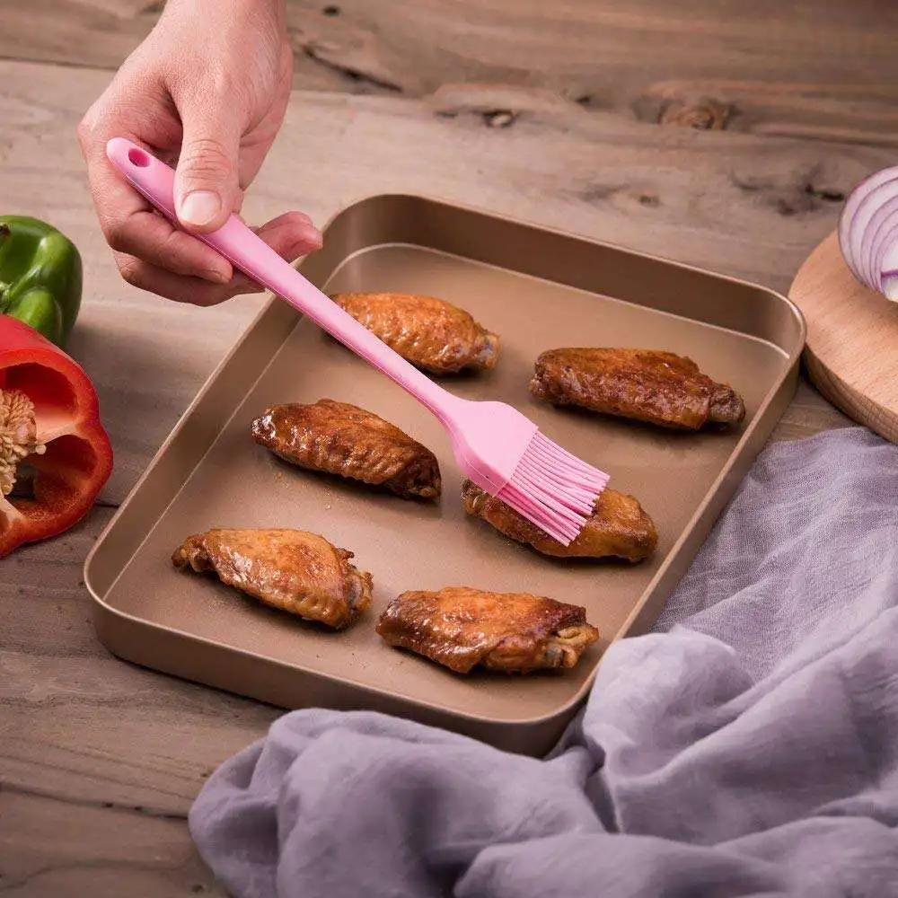 Home and Kitchen Accessories 5Pcs Heat Resistant Food Silicone Kitchen Utensils Cheap Cooking Spatula Set