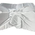 White Silk Satin Scarf Wholesale 100% Pure Silk Mulberry White Silk Scarf For Dyeing / Painting