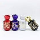 Perfume Parfum Custom Made Perfume Use Glass Perfume Bottle 50ml Botol Parfum With Petal Cover Sprayer