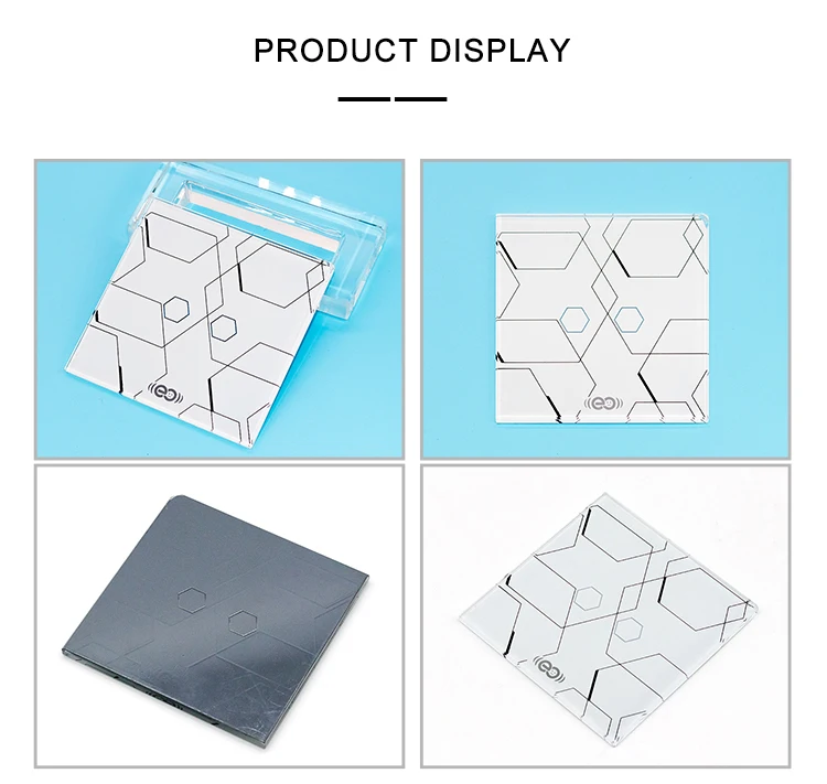 Technology sense line printing indoor lighting power control panel glass
