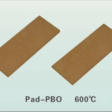 High Quality 600 Degree PBO High Temperature Felt Pad Textile Hot Sale for Aluminium Exclusion Reasonable Price