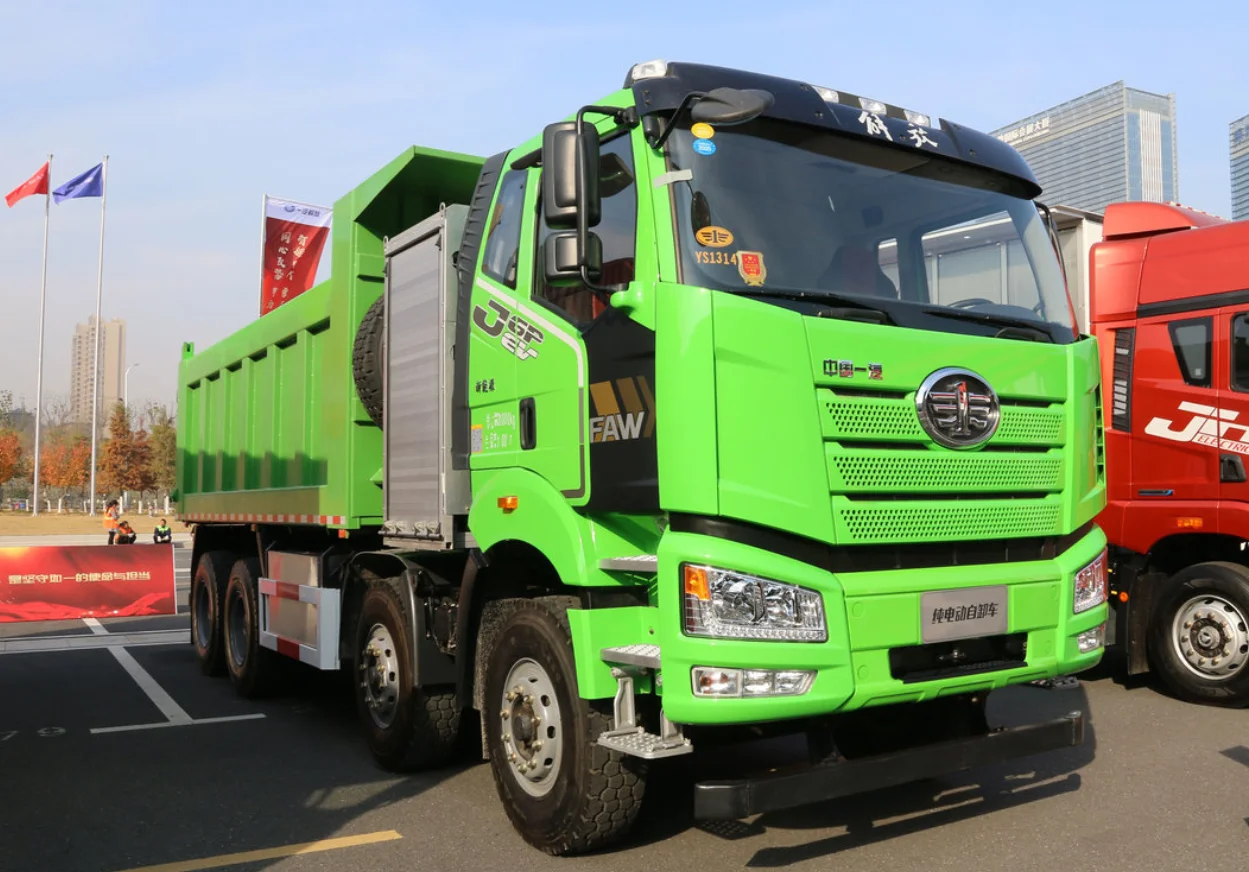 Used Faw Jiefang J P Heavy Truck Electric Dump Truck Manual