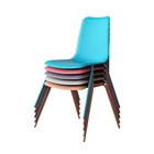 Chair Chairs Space-saving Stackable Design Metal Dining Chair Comfort Conference Chairs