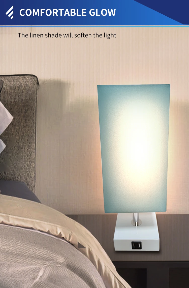 Modern and simple living room decorative lamp hotel room desk lamp