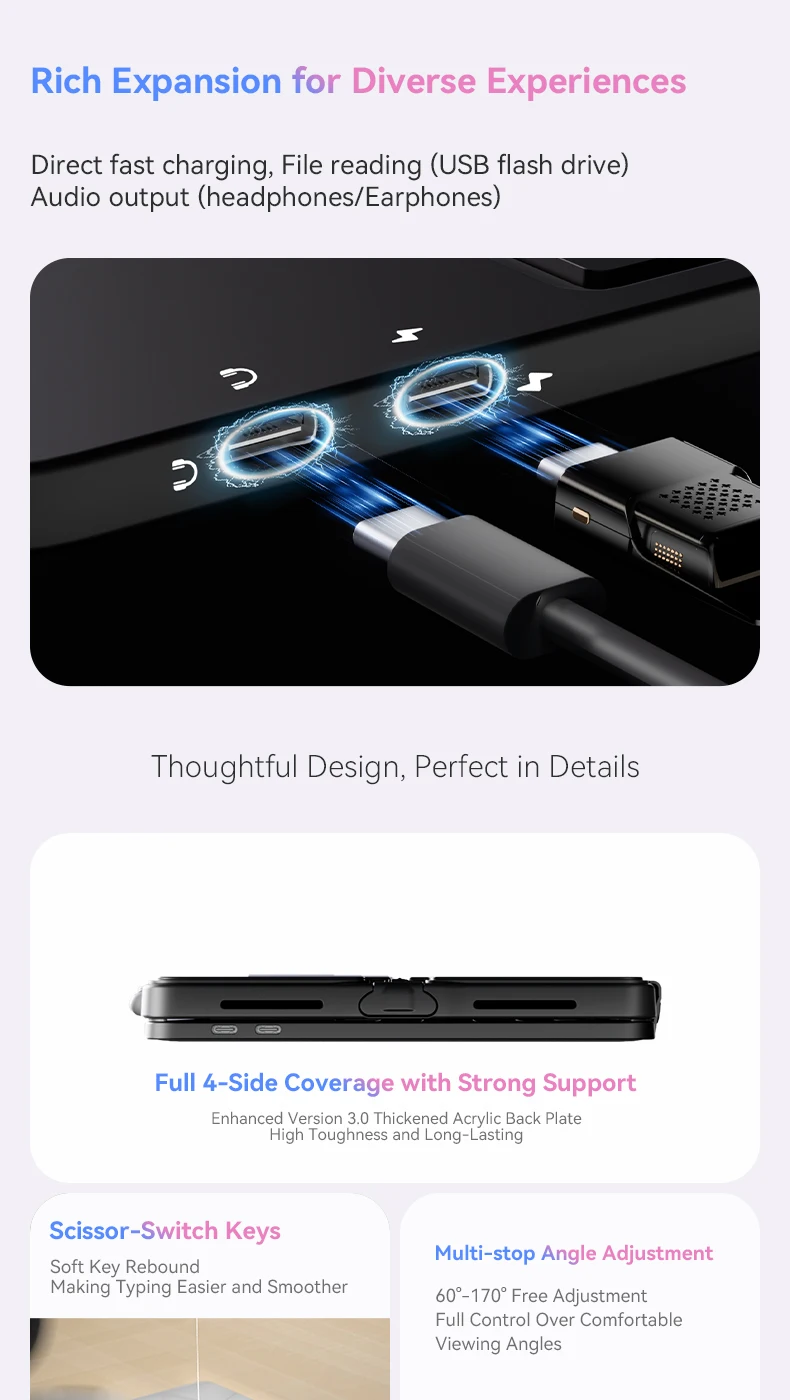 product wholesale wireless keyboard tablet protective detachable case for ipad pro 109 inch magnetic case for ipad pro with pen holster-7