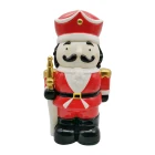 Nutcrackers Outdoor Anamated Ceramic Christmas Gift Soldier Nutcrackers Decorations