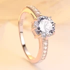 Sterling Silver Rings Silver Silver 925 Rings New Fashion Jewelry 2021 925 Sterling Silver Zircon Wedding Rings