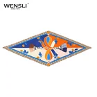 Green Scarves New Fluorescent Green Color Camel Color Women Gender Silk Scarves