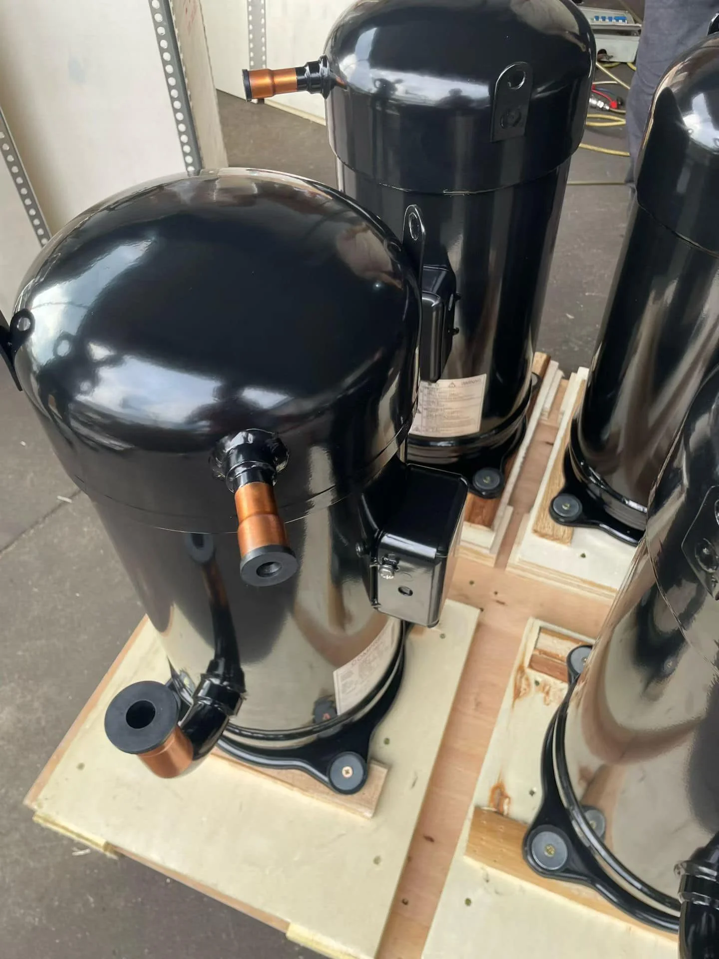 Scroll Compressor, ZB76KQE-TFD-551, R-404A, 50Hz, 3- - detail 6