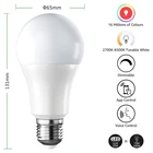 Lamp Energy 15W 1350lm RGB Lamp Good Prices Wifi Smart Energy Saver Color Bulbs For US
