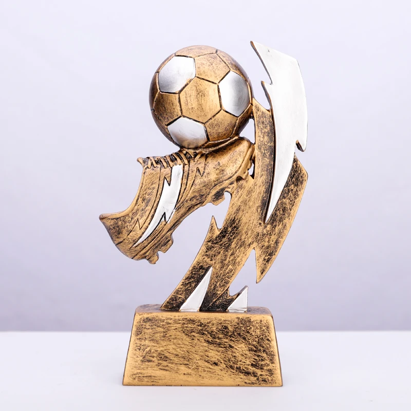 product new arrive various designs sports resin trophy basketball football award for custom logo etching-33